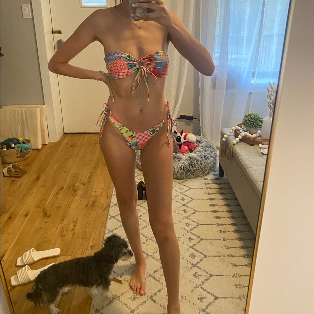 NWOT strapless bikini